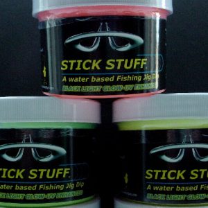Fish lure / fly tie UV colorant rubberizing dip 4 fl.oz.jar Yellow
